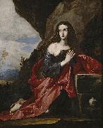 Die Bubende Hl. Maria Magdalena als Thais, Fragment Jose de Ribera